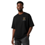 black t-shirt with logo of shokini brand