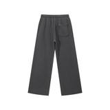 Snow Washed Raw Edge Sweatpants