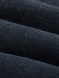 Snow Washed Raw Edge Cropped Sweatshirt