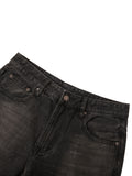 Vintage Wash Heavyweight Denim Jeans