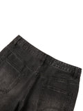Vintage Wash Heavyweight Denim Jeans